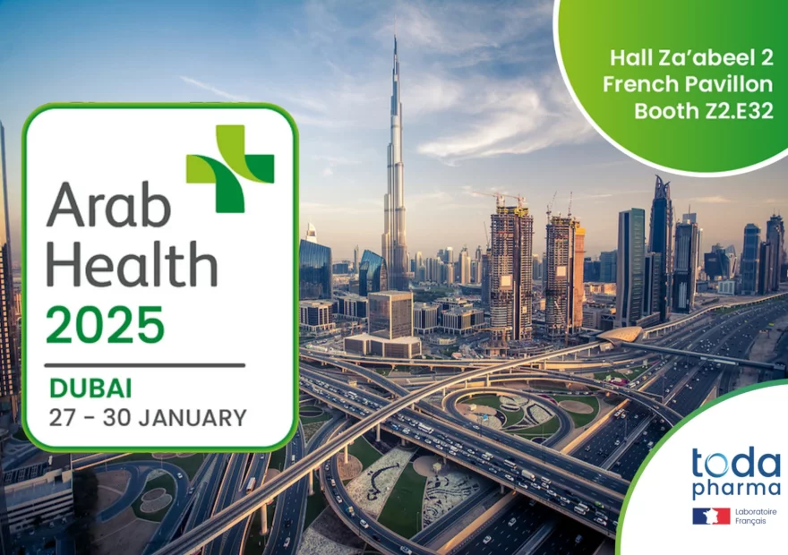 Toda Pharma participe au salon Arab Health 2025 à Dubaï
