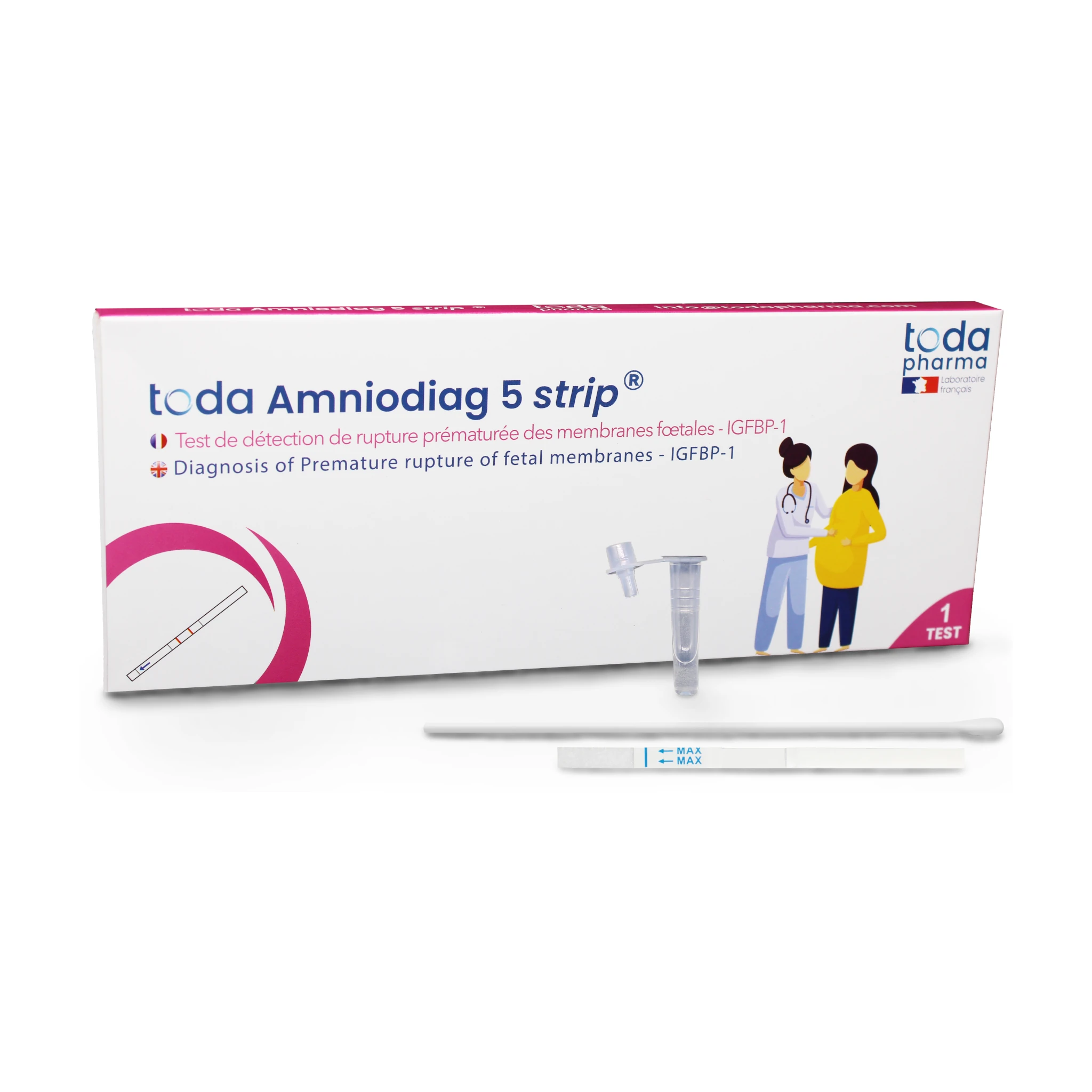 Toda Amniodiag 5 Strip - Test Gynécologie - Obstétrique