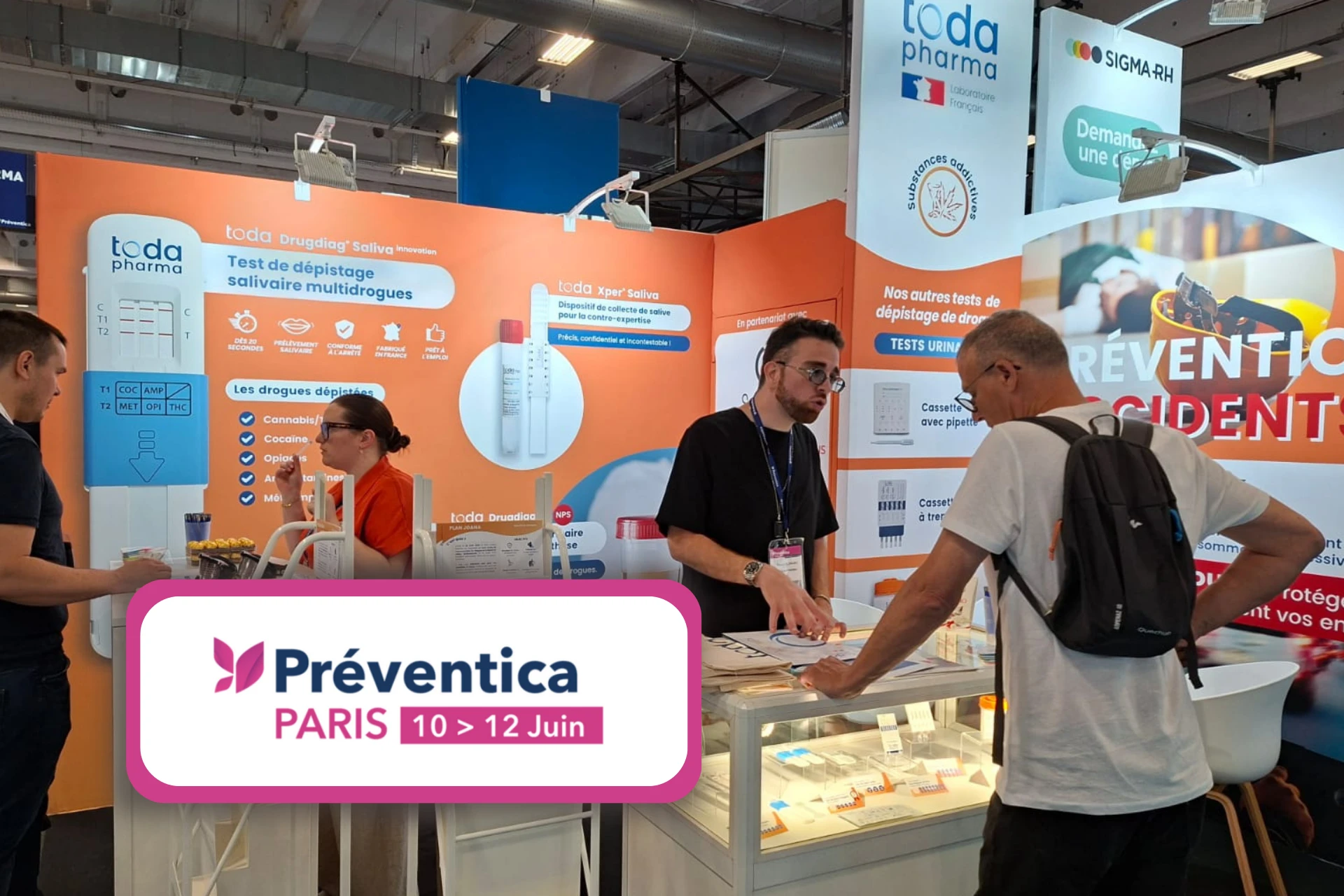 Toda Pharma à Préventica Paris 2025 - À la rencontre des acteurs de la prévention en entreprise